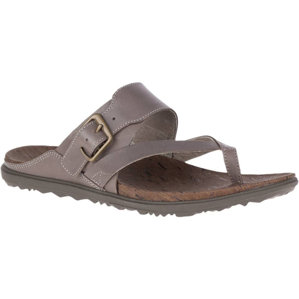 Merrell Around Town Luxe Buckle - Dámske Žabky - Hnede (SK-67526)